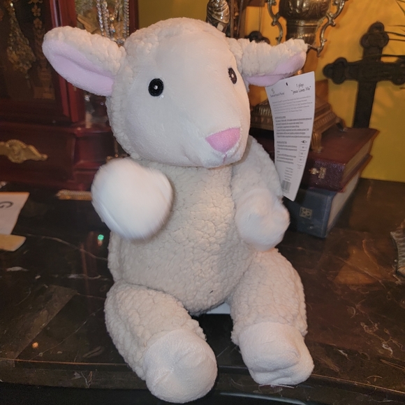 Sherpa Plush Lamb Animated plush toy Sings moves Jesus LOVES ME ♡♡♡ soft cuddly - Picture 12 of 15